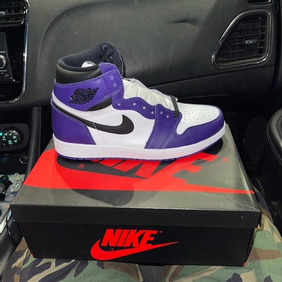 Jordan 1 Court Purples
